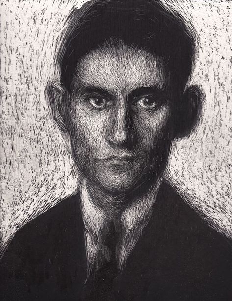 Franz Kafka Portrait, Franz Kafka Illustration, Franz Kafka Art, Franz Kafka Aesthetic, Kafka Drawing, Dancing Couple Aesthetic, Kafka Portrait, Frank Kafka, History Drawings