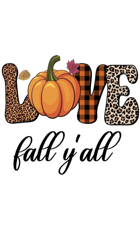 Happy Thanksgiving Wallpaper, Fall Clip Art, Halloween Wallpaper Iphone Backgrounds, Fall Pics, Christmas Decorations Centerpiece, Fall Quotes, Leopard Pumpkin, Sublimation Ideas Projects Inspiration, Fall Designs