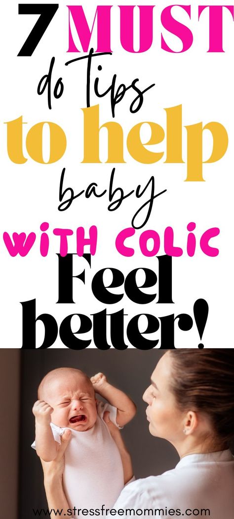 is your baby crying and has colic? These are the only tips new moms with a colicky baby need. Help colic baby feel so much better. baby hacks. Baby tips. Newborn Care Tips, Colic Remedies, Colicky Baby, Mom Motivation, Pregnancy Hacks, Colic Baby, Motherhood Tips, Mother Board, Mommy Tips