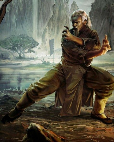 The Master -Roah Martial Arts Master, Arte Ninja, رورونوا زورو, Heroic Fantasy, Pencak Silat, Martial Artists, Dungeons And Dragons Characters, Wing Chun, Martial Artist