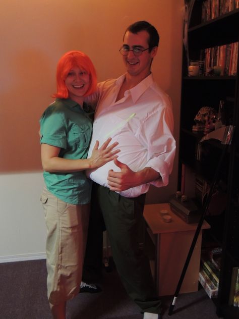 Lois and Peter Griffin, Halloween 2013 Lois And Peter Griffin Costume, Peter Griffin Costume, Peter And Lois Griffin, Lois And Peter, Griffin Costume, Lois Griffin, Peter Griffin, Halloween 2013, Halloween Costume