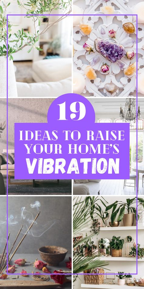 Do you want to raise the vibration in your home? If you want to learn about feng shui, create a cozy relaxing home with good vibs, boost your manifestations or are just in for the aesthetics, you need to know our 19 tips for a high vibe home. High Vibrations Aesthetic, Relaxing Home, Raise Vibration, High Vibes, The Energy, Sacred Space, Feng Shui, Need To Know, Room Decor