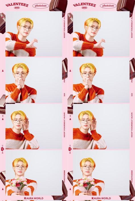 Ateez Film Strip, Ateez Mingi Photocard Template, Kpop Photocard Template, Ateez Polaroid, Ateez Template, Polaroid Kpop, Seasons Song, Photobooth Template, Bts Happy Birthday