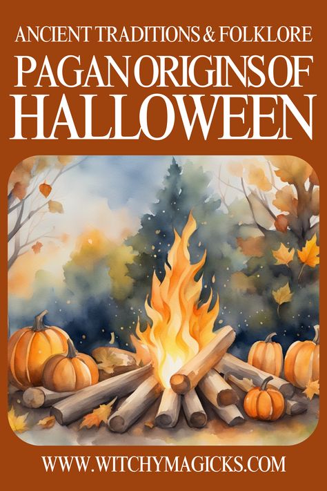 Explore the Pagan roots of Halloween, delving into the ancient traditions and folklore that shaped this modern-day celebration. From Samhain rituals to the symbolism of the harvest, discover how these age-old practices have influenced the way we honor this mystical holiday. 

#HalloweenOrigins #PaganTraditions #Samhain #AncientFolklore #PaganHistory #HalloweenRituals #SpiritualHeritagen #Halloween #PaganOrigin #Paganism #WitchyMagicks Witches Grimoire, Samhain Traditions, Samhain Ritual, Halloween Customs, Holly King, Origin Of Halloween, Celtic Festival, Bobbing For Apples, Samhain Halloween