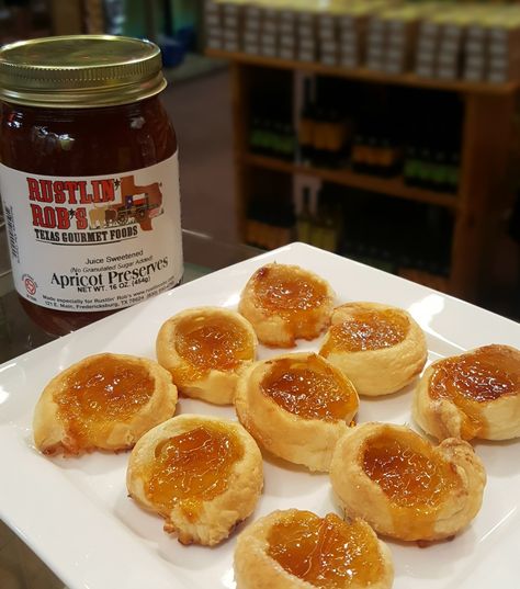 We've combined flaky puff pastry with our warm Apricot Preserve in our delicious Pinwheel recipe! Jam Puff Pastry Recipes, Jam Pastry Puff, Apricot Pastry Filling Recipe, Apricot Boursin Pinwheels, Apricot Puff Pastry Recipes, Apricot Puff Pastry, Puff Pastry Apricot Jam, Recipe Using Jam, Apricot Dessert