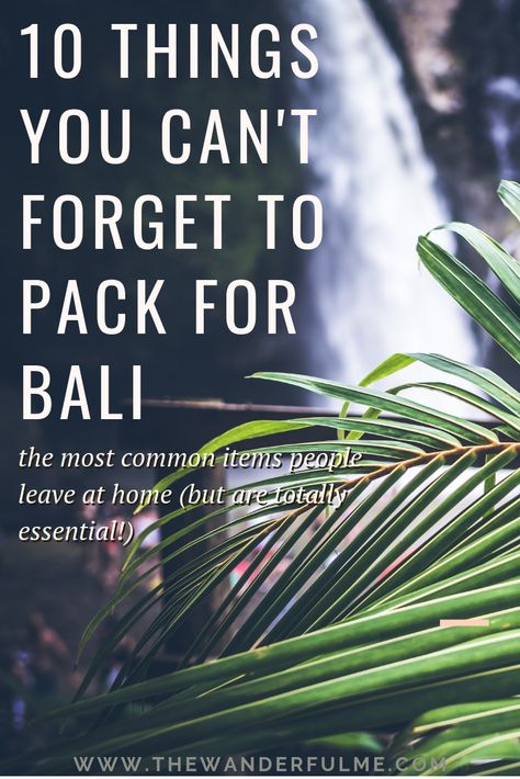 What To Pack For Bali, Bali Packing List, Travel Tricks, Things To Pack, Bali Shopping, Bali Honeymoon, Bali Vacation, Bali Travel Guide, Gili Island