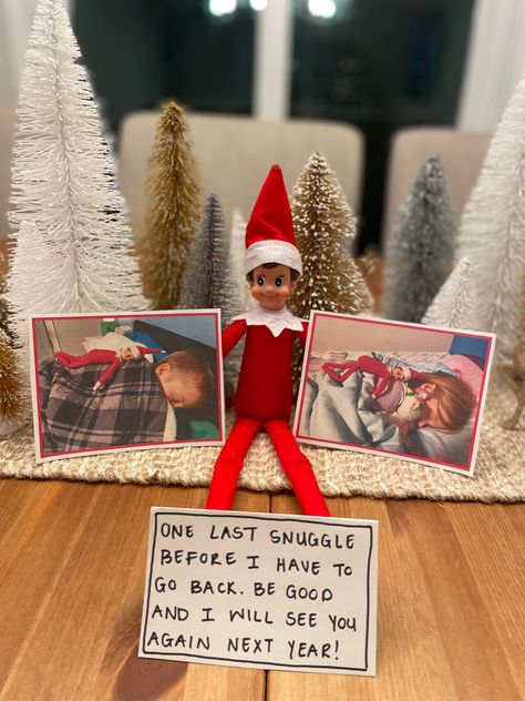 Dual Elf On The Shelf Ideas, Elf On The Shelf Girlfriend, Elf On Shelf Were Back, I See London I See France Elf On Shelf, Elf Were Back Ideas, Elf Ideas Welcome Back, Last Day With Elf On The Shelf, Elf On The Shelf Pets Ideas, Elf On The Shelf Moving To New House