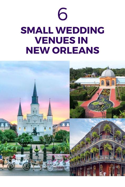 Known for amazing food, jubilant locals, iconic jazz bands, and Mardi Gras, New Orleans, Louisiana is recognized around the world as a prime destination for a lively getaway. Head to our blog to read our roundup of the six best wedding venues in New Orleans. #neworleanswedding #neworleans #withjoy New Orleans Wedding Theme, Wedding Venues Louisiana, New Orleans Wedding Venues, Small Wedding Venues, Mardi Gras New Orleans, Nola Wedding, Louisiana Wedding, Smallest Wedding Venue, Intimate Wedding Venues