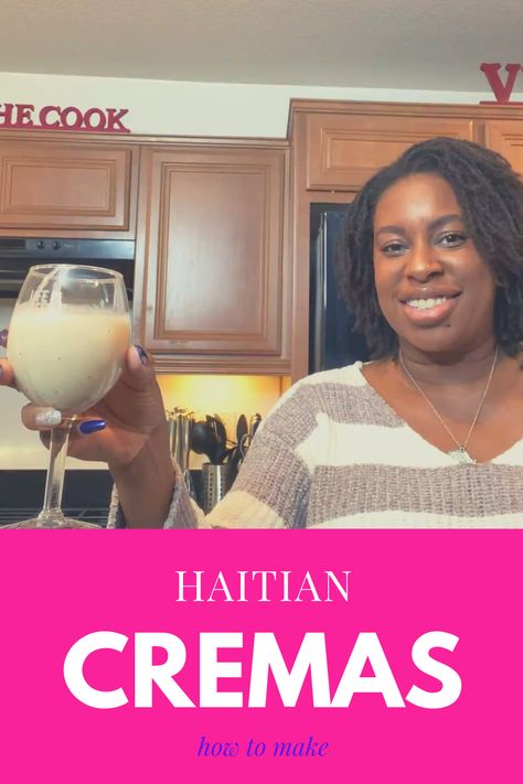 Great tasting recipe for haitian kremas (cremasse / cremas) Haitian Cremas Recipe, Kremas Recipe Haitian, Haitian Kremas Recipe, Haitian Black Rice Recipe, Kremas Haitian, Haitian Cremas, Haitian Kremas, Haitian Black Rice, Black Rice Recipe