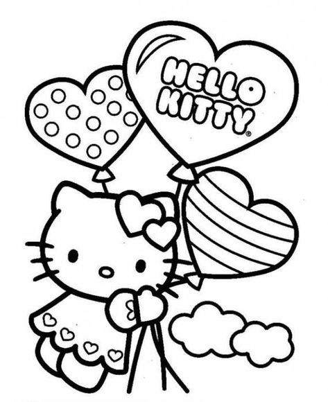 Hello Kitty Coloring Pages, Kitty Coloring Pages, Hello Kitty Imagenes, Family Coloring Pages, Hello Kitty Colouring Pages, Hello Kitty Printables, Kitty Coloring, Cocoppa Wallpaper, Bear Coloring Pages