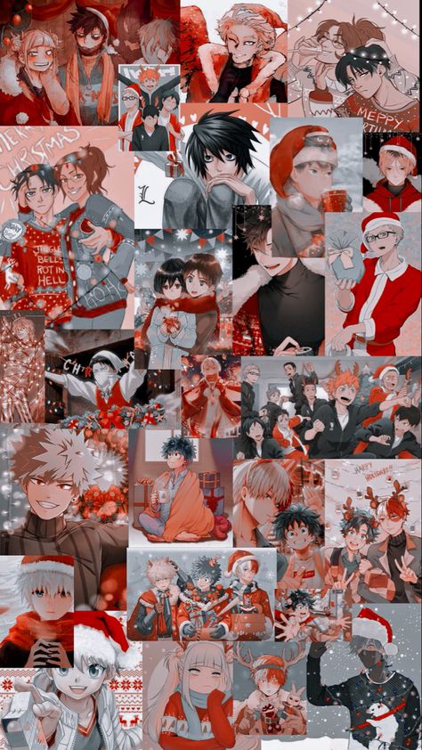 New Year Anime, Anime Christmas, Haikyuu Wallpaper, Wallpaper Iphone Christmas, Free Anime, Magical Christmas, Anime Scenery Wallpaper, Boku No Hero, Christmas 2024