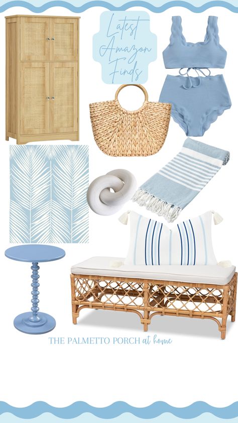 Serena &Lily inspired classic coastal home decor & furniture finds and coastal preppy designer look for less swimsuit & beach bag Serena And Lilly Blue And White Wallpaper, Serena Lily Palmetto Wallpaper, Preppy Furniture, Serena And Lily Priano Wallpaper Nursery, Serena And Lily Portside Chair, Serena And Lily Inspired, Serena And Lily Summerside Wallpaper, Coastal Preppy, Swimsuit Beach