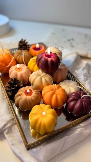 Home Pro Idea on Instagram: "Fall in love with our adorable pumpkin candles! 🎃 These handcrafted beauties are the perfect way to add a cozy touch to your home. #pumpkincandles #handmade #homedecor #fallvibes #cozyhome" Candle Photography Ideas, Flower Indoor, Candle Autumn, Candles Ideas, Pumpkin Candle, Home Decor Halloween, Halloween Candle, Candles Photography, Shaped Candle