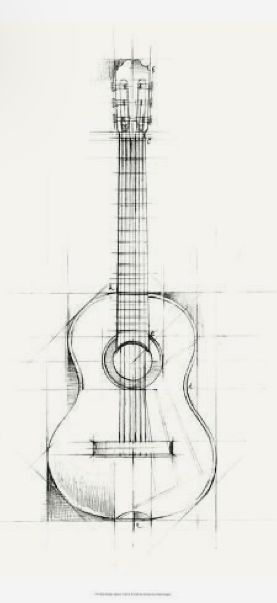 Rock Guitar Drawing, How To Draw A Guitar, Guitar Sketch, Guitar Drawing, Background Sky, People Drawings, Guitar Stand, Rock Guitar, Things To Paint