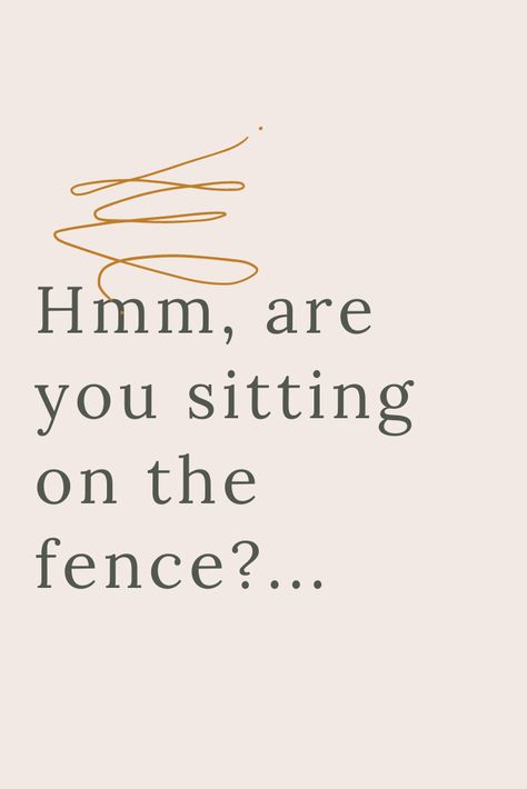 If you're sitting on the fence about buying my course here are some answers to questions I've been receiving: Sitting On The Fence Quotes, On The Fence Quotes, Fence Quotes, Business Mindset, The Fence, Mindset Quotes, Question And Answer, Fence, Quotes