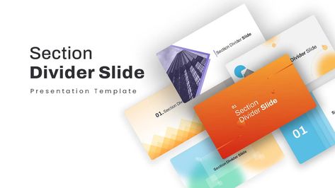 The Section divider PowerPoint template enables presenters to stop and start a new page with the help of section dividers. These are customizable divider slides used in educational and business PowerPoint presentations. These six-slide PowerPoint variations offer section breaks with vector graphical representations. The topic separators allow users to organize their thoughts before moving to The post Section Divider PowerPoint Template appeared first on SlideBazaar. Divider Slide Design Powerpoint, Company Profile Presentation, Slide Presentation, Business Powerpoint Presentation, Powerpoint Presentations, Powerpoint Slide, Slide Design, Professional Templates, Business Strategy