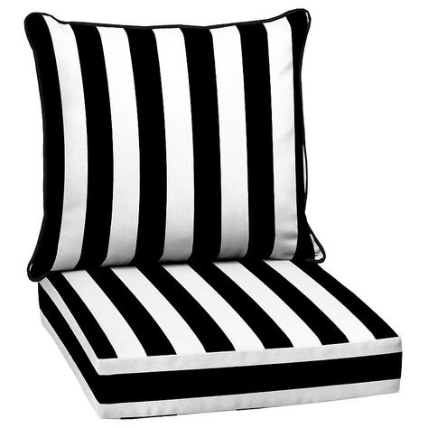 Outdoor Lounge Chair Cushions, Lounge Chair Cushions, Patio Chair Cushions, Patio Furniture Cushions, Outdoor Seat Cushions, Deep Seat Cushions, Striped Cushions, Outdoor Seat, Dining Chair Cushions