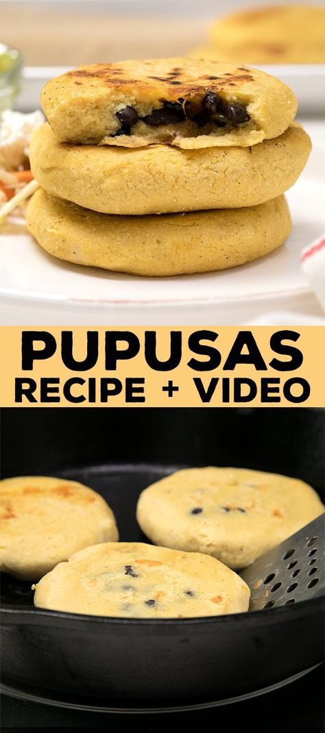 Pupusas Recipe, Corn Flour Recipes, Cornmeal Recipes, Gluten Free Dairy Free Dessert, Corn Cakes, Corn Flour, Best Gluten Free Recipes, Hispanic Food, Dairy Free Dessert