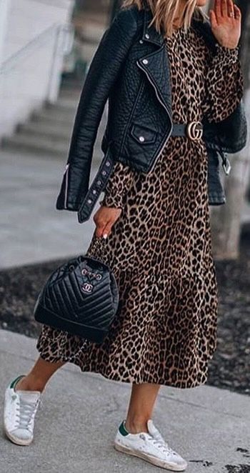 Leopard Print Outfits, Outfit 2020, Leopard Outfits, Aesthetic Winter, Fall Dress Outfit, Fashion Trends Winter, Autumn Clothes, Trendy Fall Outfits, Snow Winter