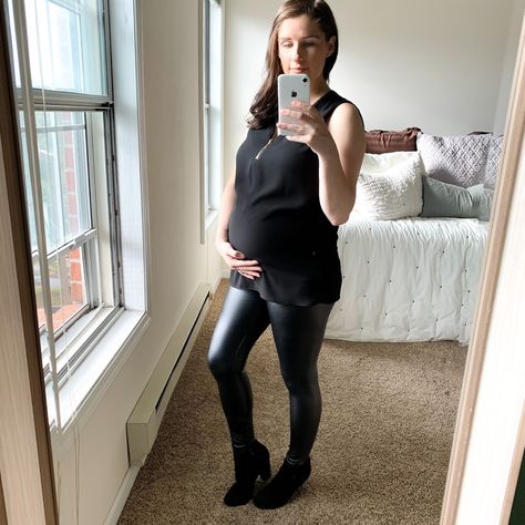 #maternity #jeans #leggings #tights #pregnancy #pregnant #apparel #pants #bottoms #fauxleather #yogapants #motojeans #bumpstyle 25 Weeks Pregnant, Target Maternity, Moto Jeans, The Hardest Part, Bump Style, Jeans Leggings, Cotton Leggings, Maternity Jeans, It's Okay