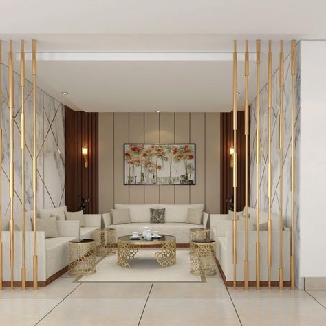 Modern Partition Walls, درج السلم, Room Partition Wall, Wall Partition Design, Latest Living Room Designs, Aesthetic Living Room, Living Room Partition, Living Room Partition Design, Room Partition Designs