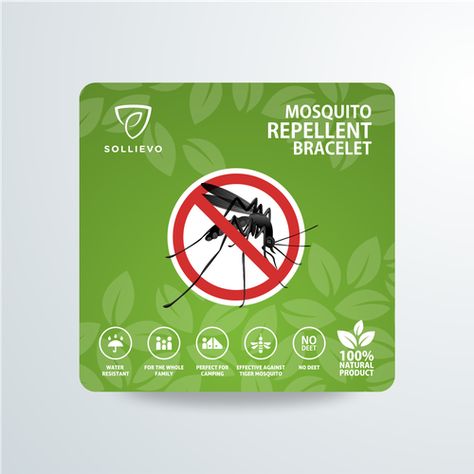 Beautiful label for mosquito repellent bracelets - helps with Zika Product label contest design#product#label#gtgproducts Mosquito Repellent Bracelet, Mosquito Repellent, Design Product, Product Label, Contest Design, Custom Labels, Flat Design, Design Tutorials, Repellent