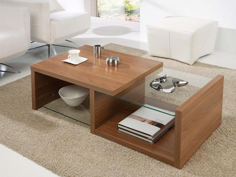 15 Pretty Ways to Style a Coffee Table  #ideas #teal #modern #dy #glass #simple #tray #rustic Get inspired by these pretty coffee table displays and styling tips. ... the objects should enhance the décor, not stand out like a sore thumb. Table Design Wooden, Centre Table Design, Centre Table Living Room, Meja Sofa, Tea Table Design, Interior Room Decoration, Center Table Living Room, Coffee Table Design Modern, Interior Decorating Living Room