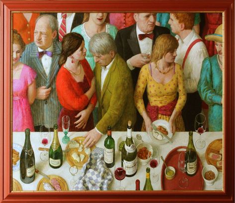 Kenne Gregoire, Human Figures, Painting People, Great Paintings, Arte Inspo, Paintings I Love, Dutch Artists, Cooking Art, True Art