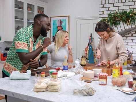 Raquelle Stevens, Christmas Cookie Challenge, Selena Chef, Pictures Of Selena Gomez, Holiday Baking Championship, Sunny Anderson, Lobster Dishes, Roasted Ham, Steak Tips