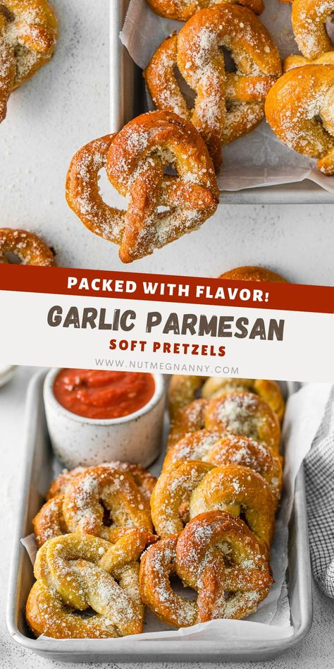 Flavored Soft Pretzel Recipes, Flavored Soft Pretzels, Halloween Soft Pretzels, Soft Food Dinner Ideas, Parmesan Pretzels, Tailgate Party Food, Pretzel Recipe, Soft Pretzel Recipe, Pretzel Treats