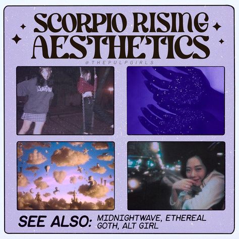 Taurus + Core + Aesthetic, Infp 4w5, Scorpio Ascendant, Your Rising Sign, Infp Relationships, Infp T Personality, Cottagecore Grunge, Fashion Cottagecore, Scorpio Rising