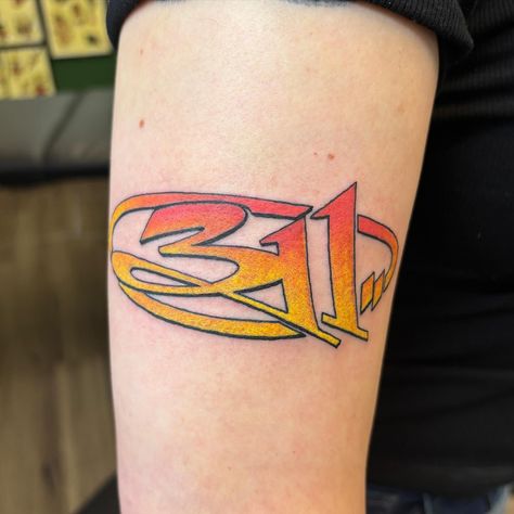 Love doing tattoos that commemorate fandom! Walkins today @bodylanguagetattoo_ohio 12-8pm @311 #311 #fandom #walkintattoo 311 Tattoo, 311 Band, Band Tattoo, Tattoo Ideas, Ohio, Band, Tattoos, On Instagram, Quick Saves