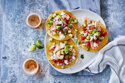 These Ceviche Recipes are a Low Lift High Reward Way to Enjoy Seafood - Sunset Magazine Jaiba Recipe, Tostadas Recipe, Ceviche Recipe, Shrimp Ceviche, Mexican Dinner Recipes, Mexican Dinner, Dinner And A Movie, Sunset Magazine, Cooking Seafood