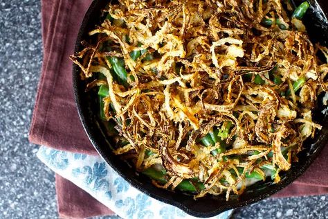 Gluten Free Green Bean Casserole, Ultimate Green Bean Casserole, Thanksgiving Diner, Best Green Bean Casserole, Homemade Green Bean Casserole, Classic Green Bean Casserole, Greenbean Casserole Recipe, Crispy Onions, Smitten Kitchen