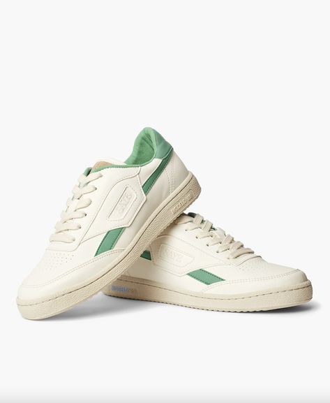 18 Trendy Sneakers Our Editors Personally Own and Love 80s Silhouette, Timeless Silhouettes, Vegan Sneakers, Green Sneakers, Cotton Coat, Synthetic Rubber, Best Sneakers, Sneakers Online, Sneaker Brands