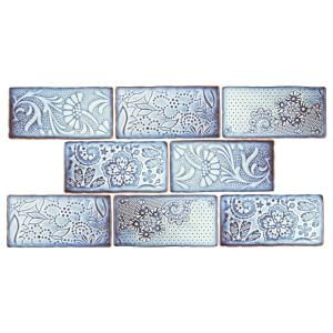 Merola Tile Antic Sensations Griggio 3 in. x 6 in. Ceramic Wall Subway Tile (1 sq. ft. / pack) - WCVASNG - The Home Depot Affinity Tile, Patterned Wall Tiles, Backsplash Panels, Stone Backsplash, Ceramic Subway Tile, Merola Tile, House Tiles, Ceramic Floor, Natural Stone Tile