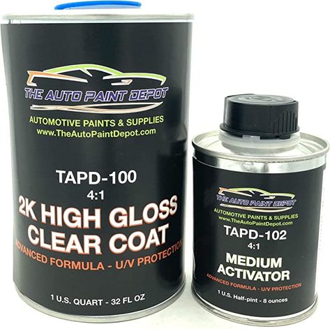 Amazon.com: Auto Paint Depot Touch Up Paint 2K High Gloss Clear Coat Pint 4:1, includes activator(1 Pint Clear Coat) : Automotive Auto Paint, Dark Phone Wallpapers, Automotive Paint, Paint Types, Touch Up Paint, Paint Supplies, Car Painting, Clear Coat, High Gloss Finish