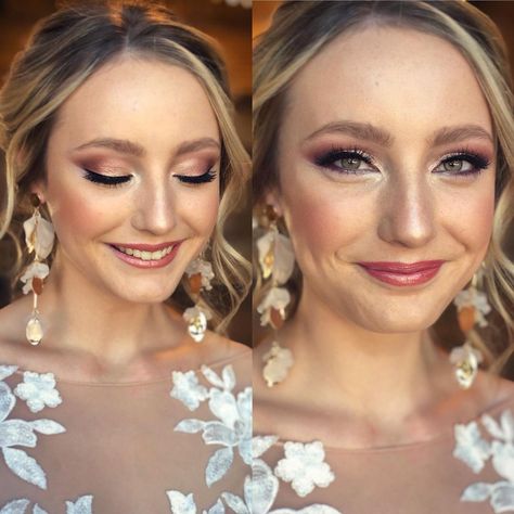 Rose Gold Wedding Makeup, Wedding Guest Hair And Makeup, Brides 2023, Black Wedding Makeup, Gold Wedding Makeup, Pink Wedding Makeup, Wedding Makeup Natural, Wedding Guest Hair, Hair And Makeup Ideas