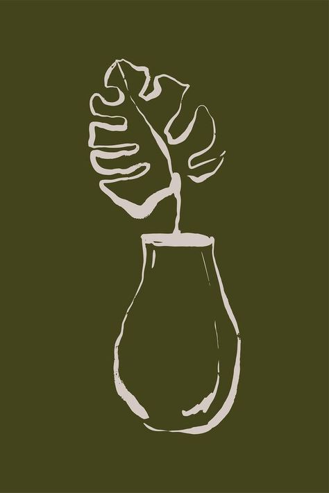 Line Drawing Aesthetic, Leaf Line Art, Plant Store, Leaf Artwork, Drawing Aesthetic, Leaf Drawing, Ink Brush, Art Line, Awesome Designs