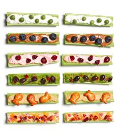 2019 2020 Ants On A Log Snack Variations, Ant Activities, Stuffed Celery Sticks, Ants On A Log, Freeze Dried Vegetables, Chocolate Covered Raisins, Kid Meals, Summer Themes, Mini Carrots