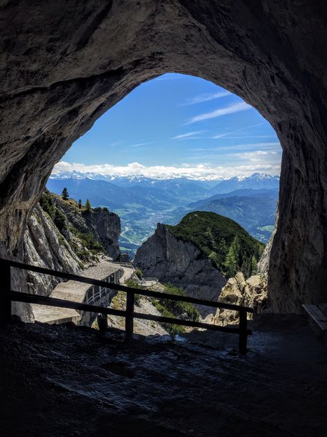 Amazing world- Werfen, Austria Werfen Austria, Nature Landscape, Salzburg, Austria, Hiking, Natural Landmarks, Travel, Quick Saves, Nature