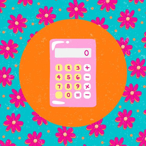 Preppy Calculator, Calculator Icon Aesthetic, Icons Preppy, Aesthetic Calculator, Calculator Icon, 15 Wallpaper, Fall Icons, Ipad Layout, Phone Text Message