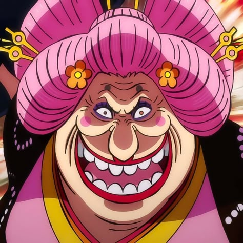 Big Mama One Piece, One Piece Yonko, Gecko Moria, Charlotte Linlin, Mom Drawing, Big Mom Pirates, Alice In Wonderland Drawings, One Piece Card, One Piece Photos