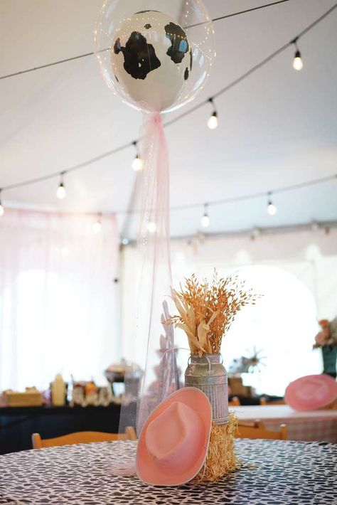 Juliet's Jamboree | CatchMyParty.com 2nd Birthday Cowgirl Theme, Rodeo 2nd Birthday Girl, First Birthday Cowgirl Theme, Cowgirl Kids Party, Cowgirl Decorations Party, Rodeo Birthday Party Girl, Rodeo Birthday Party Ideas, 1st Rodeo Birthday Party Girl, Rodeo Birthday Decor