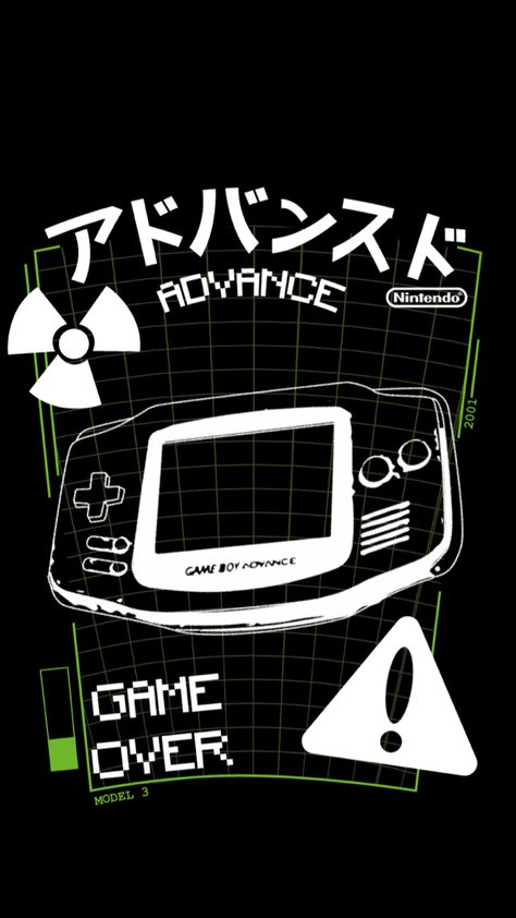 Art Tshirt Design, Japanese Graphic, Nintendo Gameboy, Karakter Disney, Cyberpunk City, Gamer T Shirt, Japanese Graphic Design, Graphic Tshirt Design, Graphic Design Fun