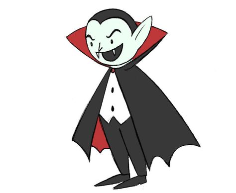 How to Draw a Vampre for Kids | How to Draw for Kids Dracula Drawing Easy, Dracula Drawing, Dracula Cartoon, Vampire Clipart, Vampire Drawing, Vampire Cartoon, Quotes Creativity, Vampire Drawings, Art For Kids Hub