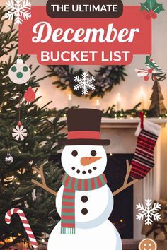 Month Of December Activities, December Bucket List, Activities For December, Things To Do In December, December Activities, Park Ideas, Christmas Bucket List, Christmas Bucket, Ultimate Bucket List