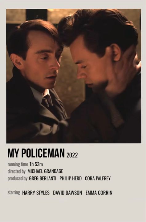 A Single Man Movie, Polaroid Movie Poster, Greg Berlanti, My Policeman, David Dawson, Film Posters Minimalist, Movie Poster Wall, Pretty Wedding Dresses, Irish Boys