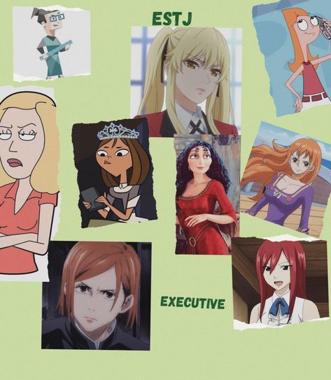 Estj
Mbti
Executive
Green
Characters
Courtney 
Erza scarlet
Beth Smith
Mother gothel
Candace 
Nami
Nobara kugisaki
Mary saotome Estj Character, Estj Mbti, Estj Personality, Book Vibes, Most Beautiful Words, Myers–briggs Type Indicator, Myers Briggs Type, Mbti Personality, Myers Briggs