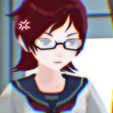 Info Chan Pfp, Yandere Simulator Info-chan, Info Chan Fanart, Info Chan Icon, Info Chan, Profile Picture Icon, Tendou Satori, Pfp Profile, Silly Games